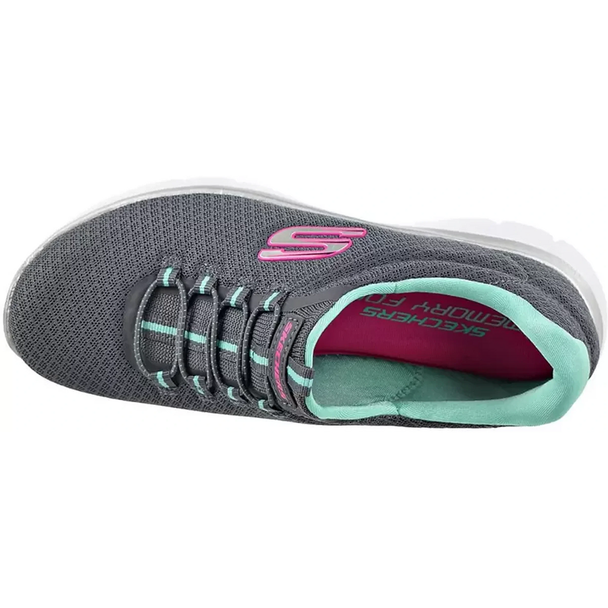 SKECHERS SUMMITS Walking Shoes For Women (12980-CCGR)