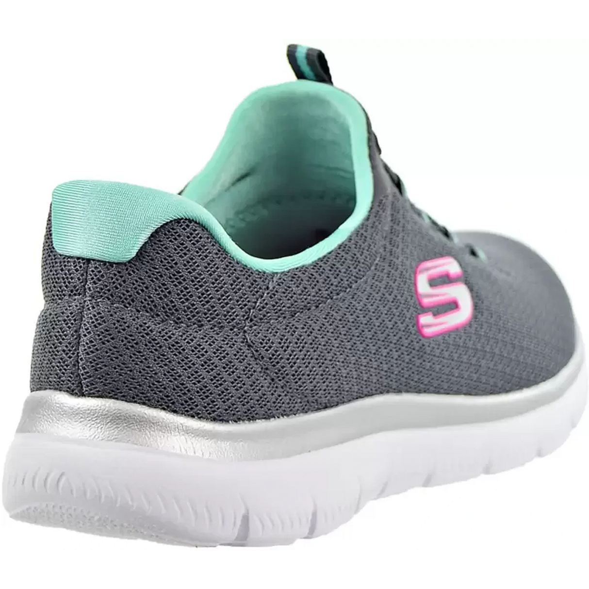SKECHERS SUMMITS Walking Shoes For Women (12980-CCGR)