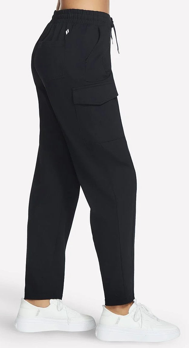 SKECHERS SLIP-INS CARGO PANT (PT101A-BLK)