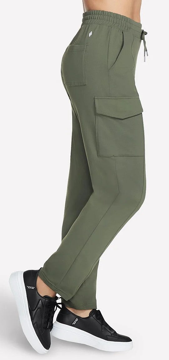 SKECHERS SLIP-INS CARGO PANT (PT101A-OLBK)