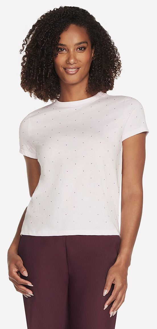 RHINESTONE TEE (TS91A-LVPK)