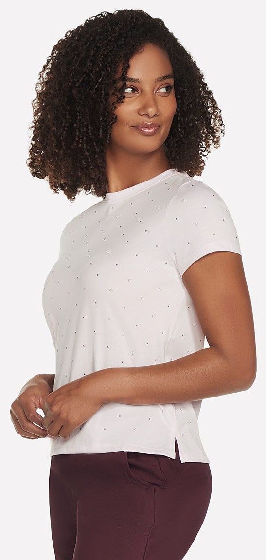 RHINESTONE TEE (TS91A-LVPK)