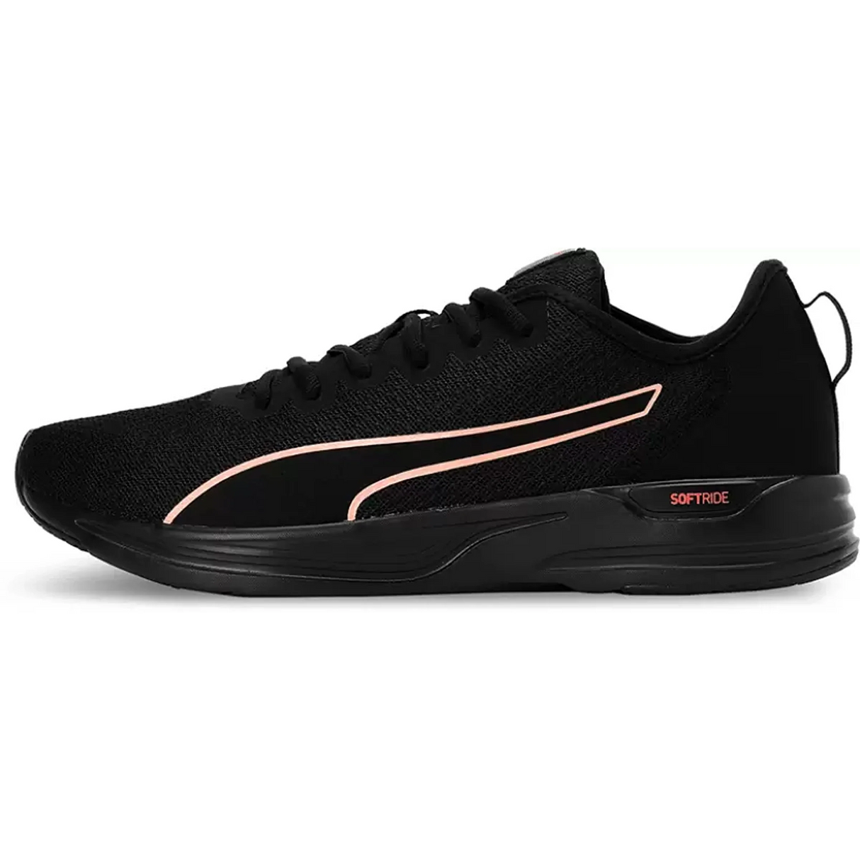 Puma Men's Accent Black-Lava Blast Running Shoe (19551502)