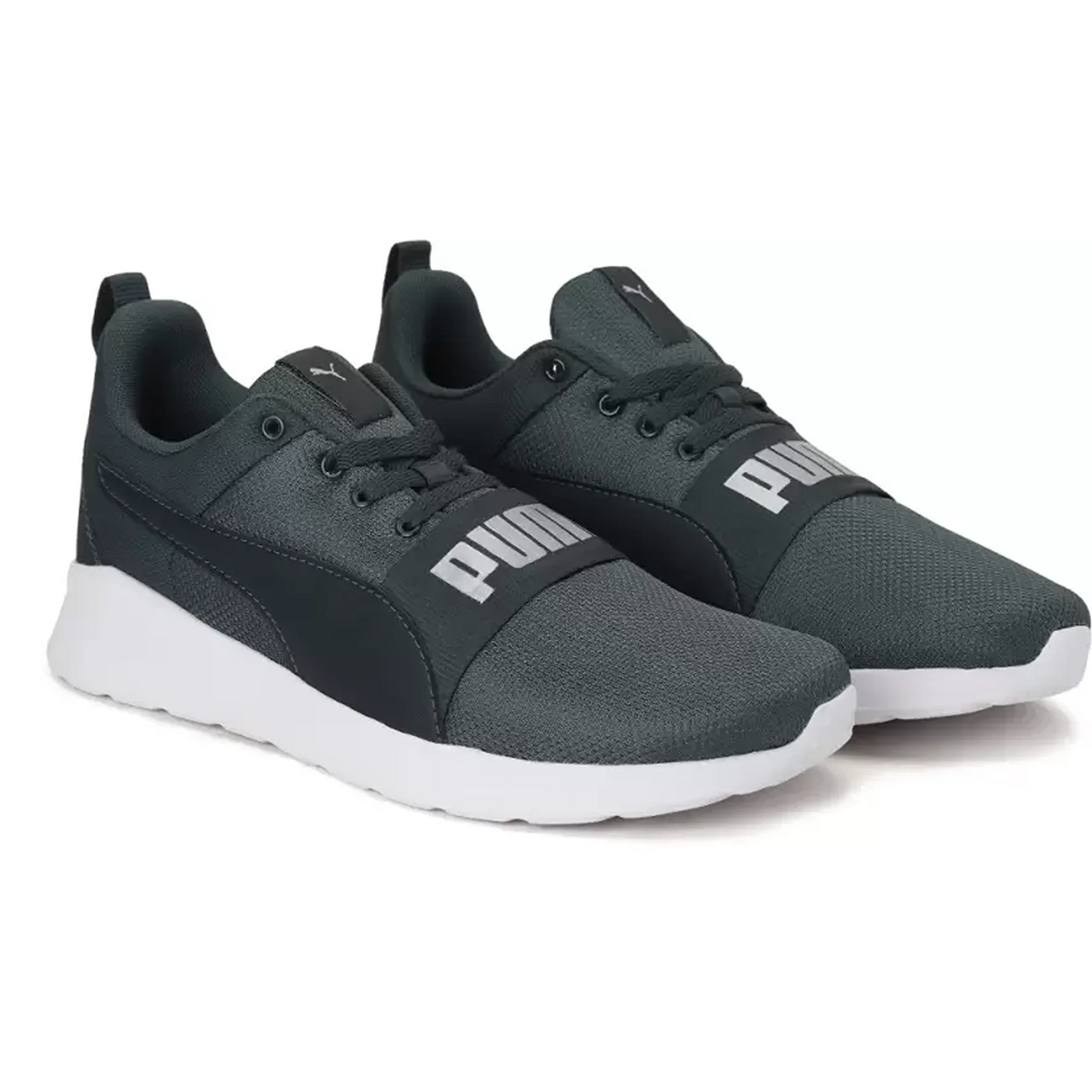 Puma Men's Anzarun Lite Bold Midnight Green-Silver Sneaker (38300707)