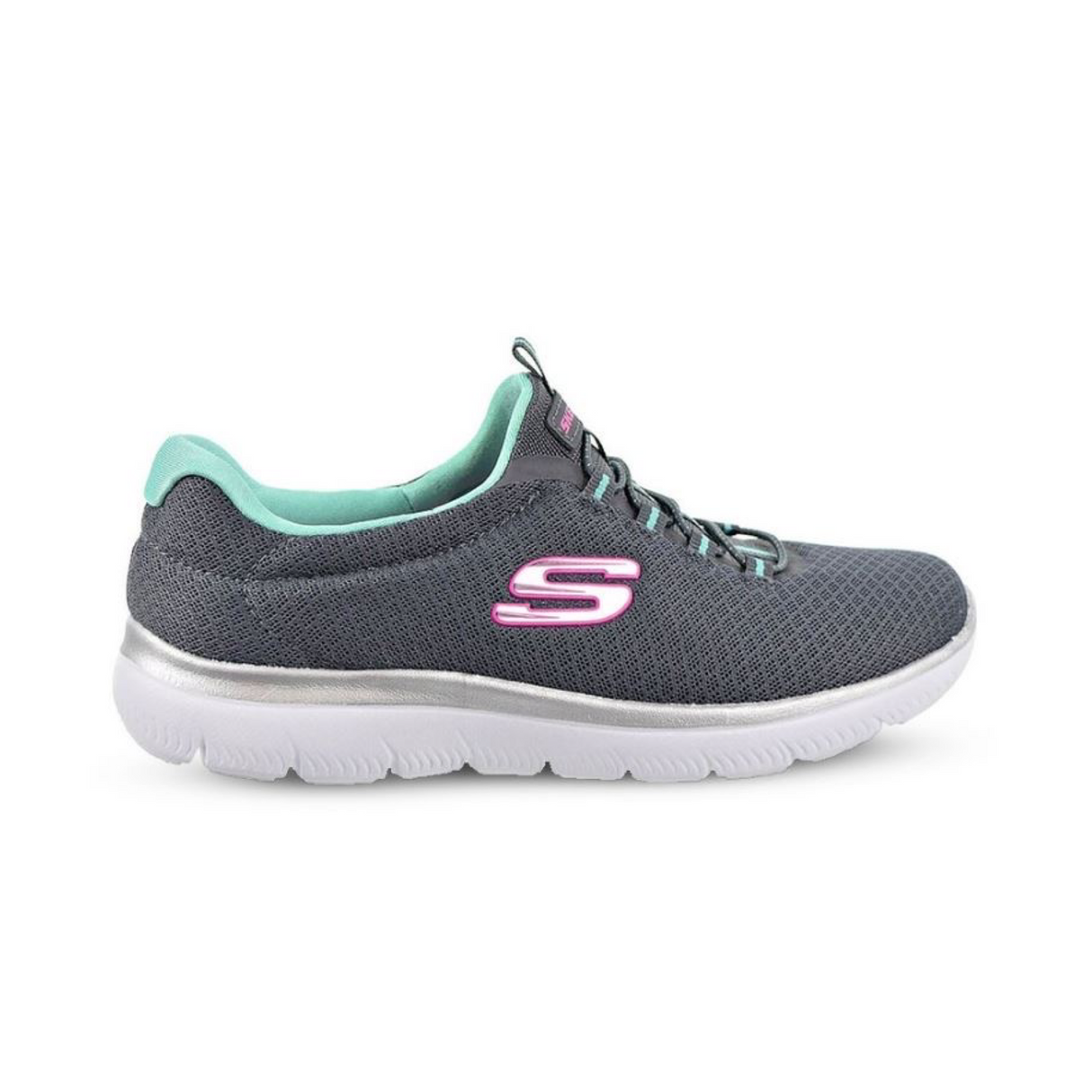 SKECHERS SUMMITS Walking Shoes For Women (12980-CCGR)