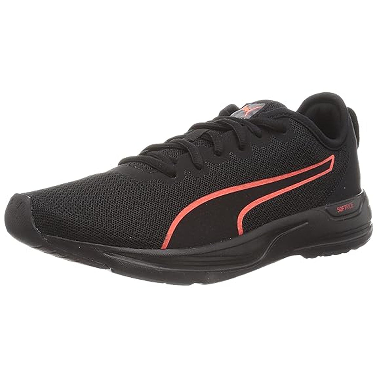 Puma Men's Accent Black-Lava Blast Running Shoe (19551502)