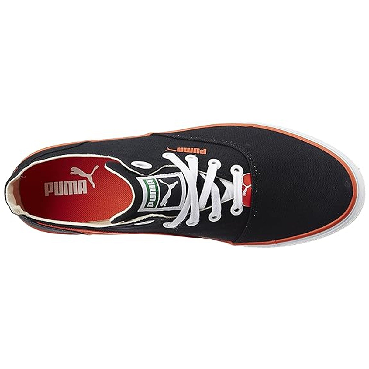 Puma Women's Limnos Black-High Risk Red (36078409)