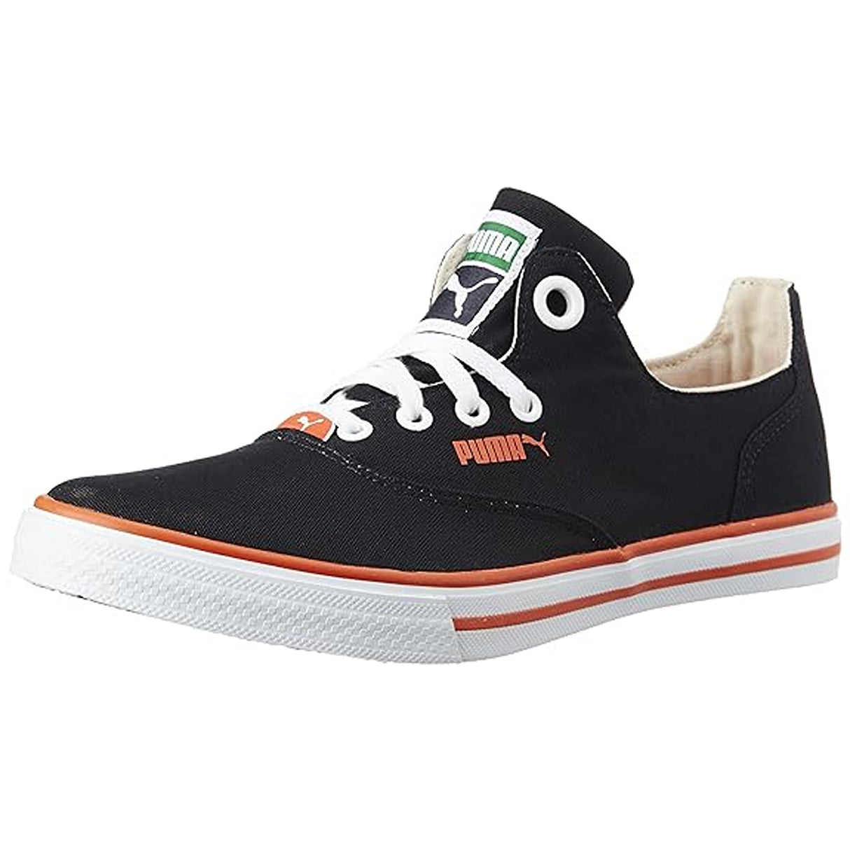 Puma Women's Limnos Black-High Risk Red (36078409)