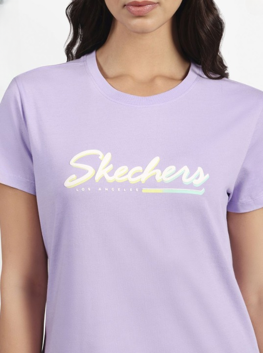 FLOWER DOODLE BRANDING TEE (TS0093ID-PRPW)