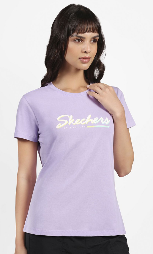 FLOWER DOODLE BRANDING TEE (TS0093ID-PRPW)