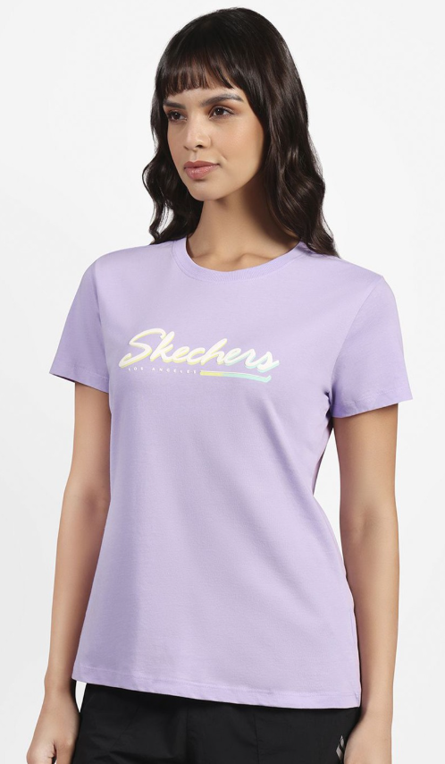 FLOWER DOODLE BRANDING TEE (TS0093ID-PRPW)