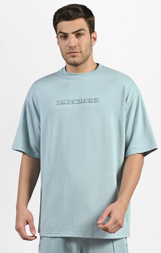 EMBOSSED LOGO T-SHIRT (TS0144ID-LGBL)