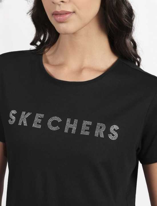 CREW NECK DIAMONTE TEE (TS0150ID-BLK)