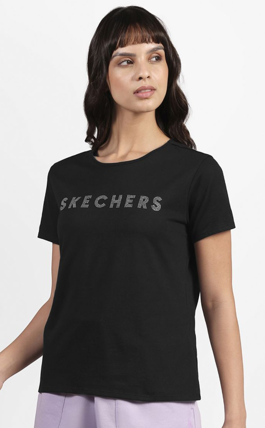 CREW NECK DIAMONTE TEE (TS0150ID-BLK)