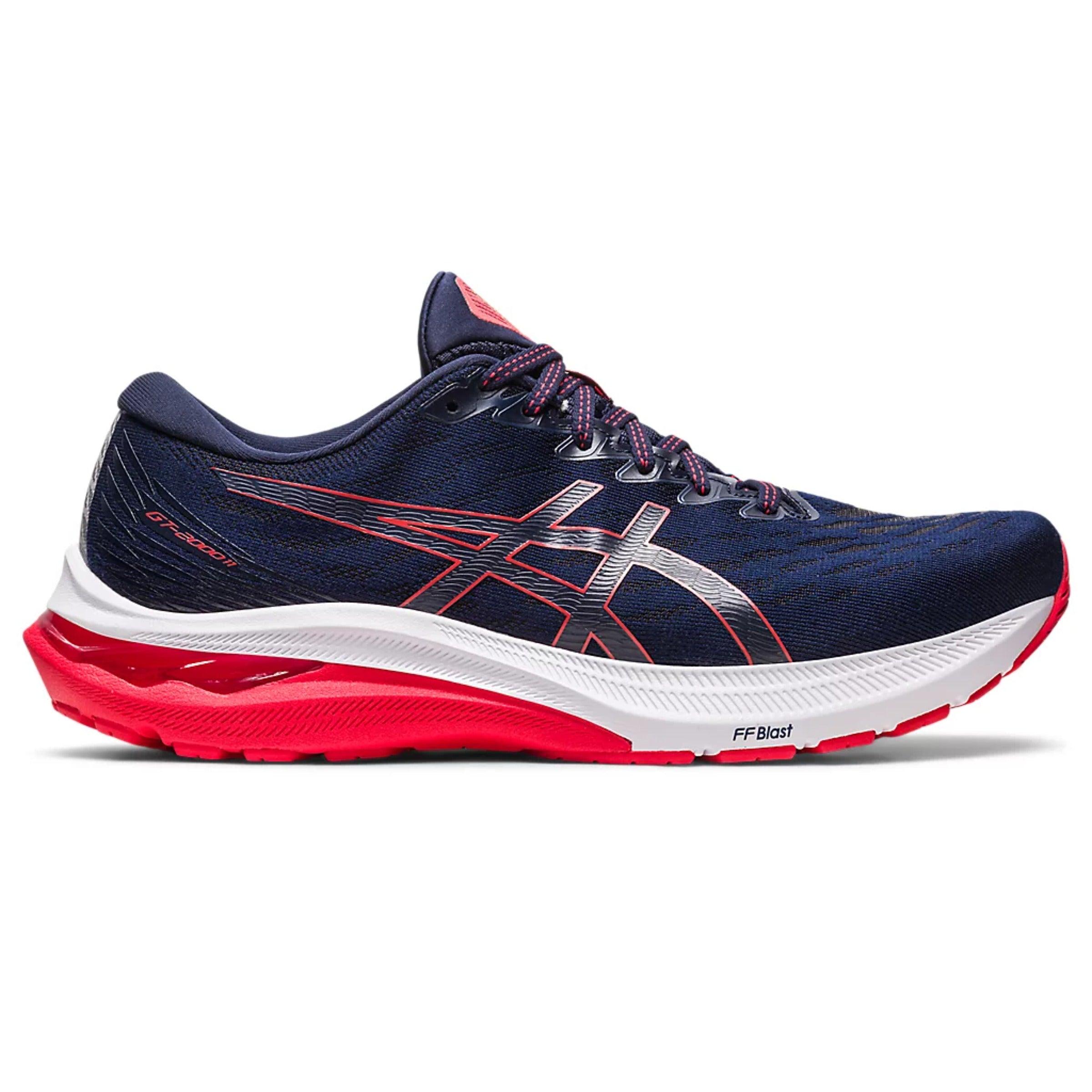 Asics GT 2000 11 Sports Running Shoes Midnight Olive Oil 1011B441