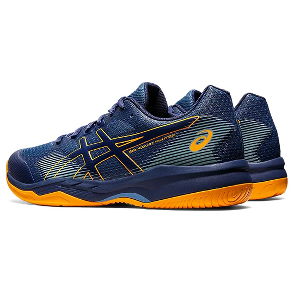 Asics Gel Court Hunter 2 'Deep Ocean Yellow' 1071A059-402