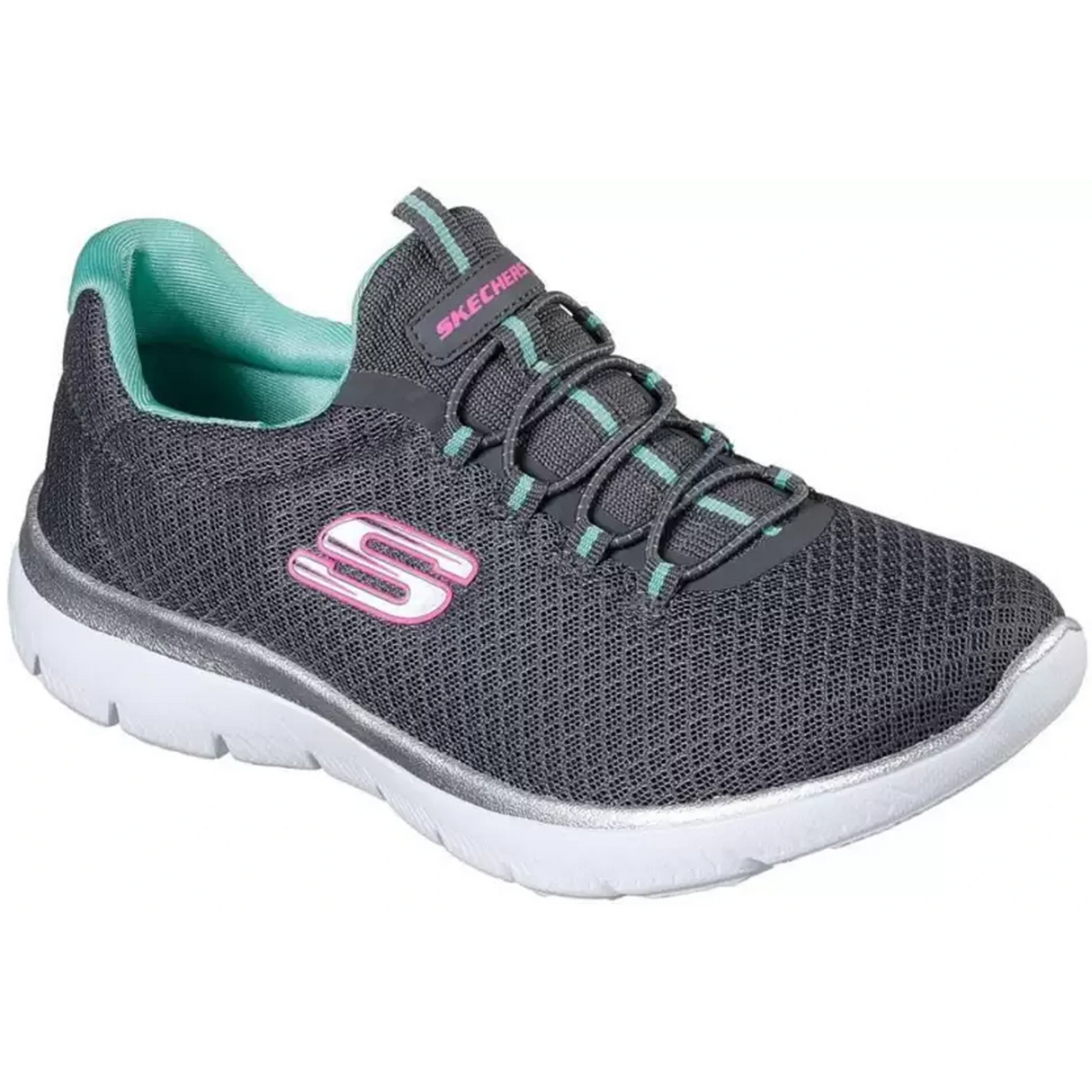 SKECHERS SUMMITS Walking Shoes For Women (12980-CCGR)