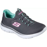 SKECHERS SUMMITS Walking Shoes For Women (12980-CCGR)