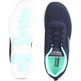 SKECHERS GO WALK 5 - EXQUSITE Walking Shoes For Women  (Navy) (15953-NVAQ)