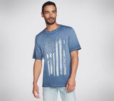 SKECH DYE FLAG TEE (M1TS301A-NVY)