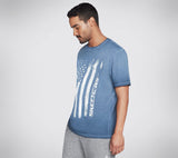SKECH DYE FLAG TEE (M1TS301A-NVY)