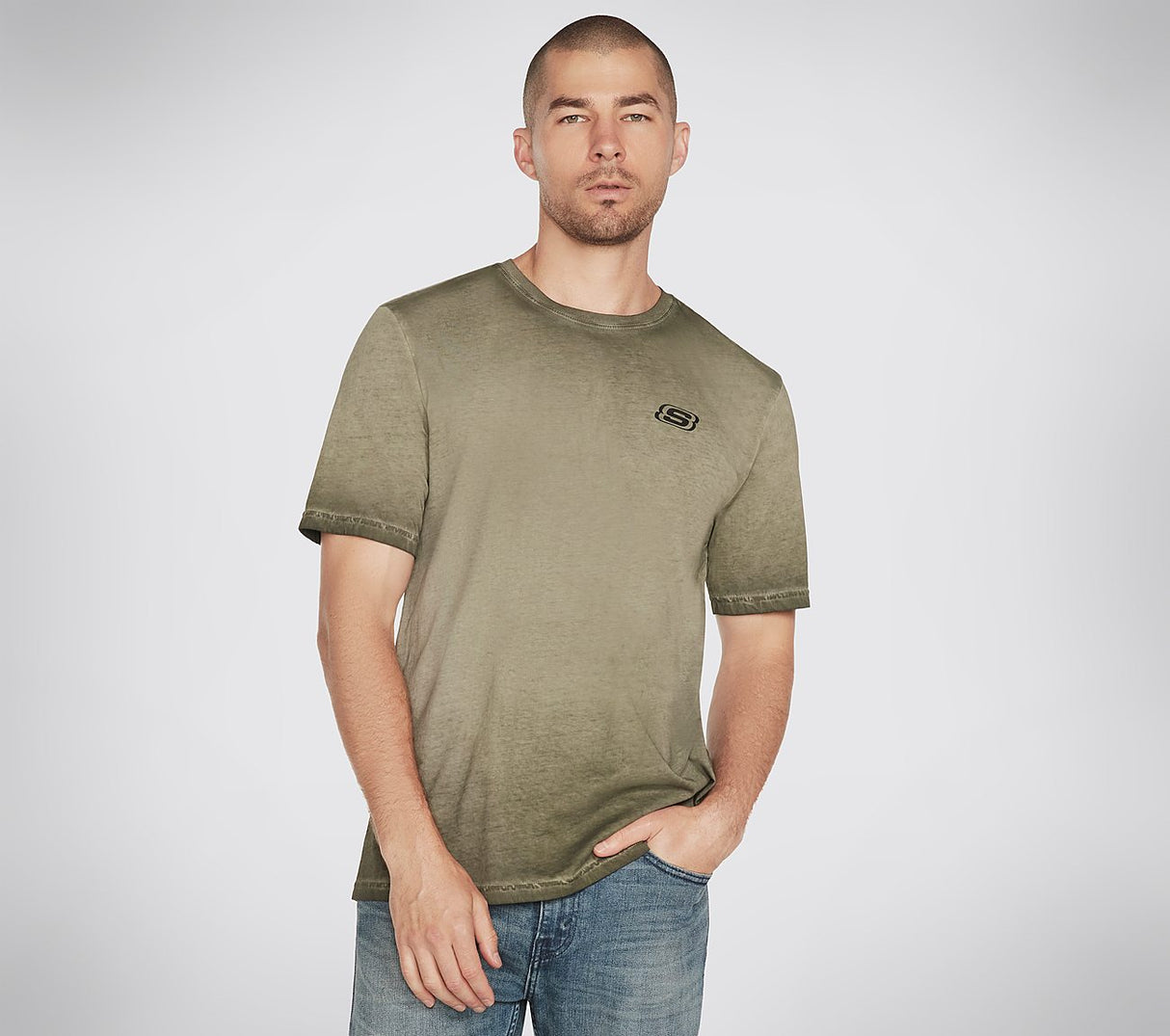 TRIPLE S WASH TEE (M1TS156A-OLV)
