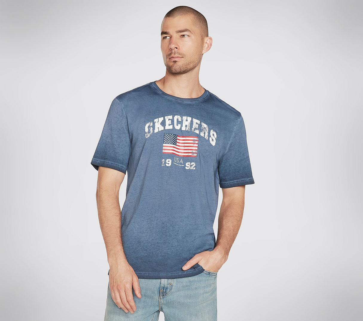 92 AMERICANA TEE- AMERICANA (M2TS120A-NVY)