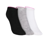 Skechers Polyester Womens S20006Id Ankle Length Socks-Wbgy Medium, Assorted(S20006ID-WBGY_M)