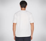 WAVE BREAK TEE (MTS371A-WHT)