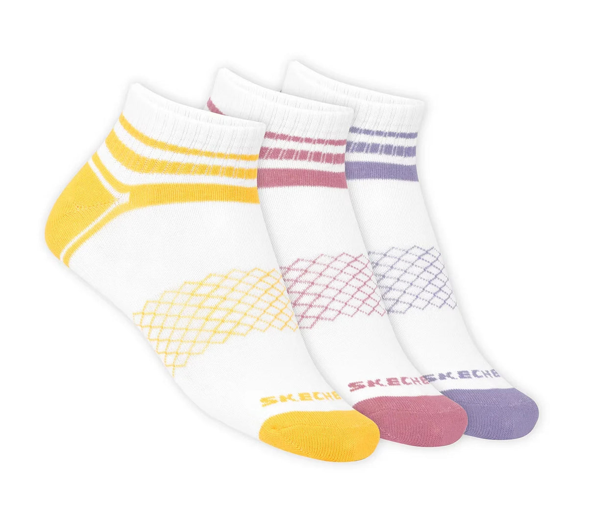 3PK WOMENS NON TERRY LOW CUT (S20063ID-MULT)