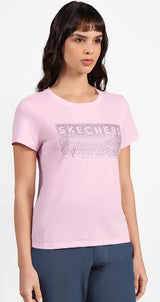 RHINESTONE CASCADE MODERN TEE (TS150A-WPK)