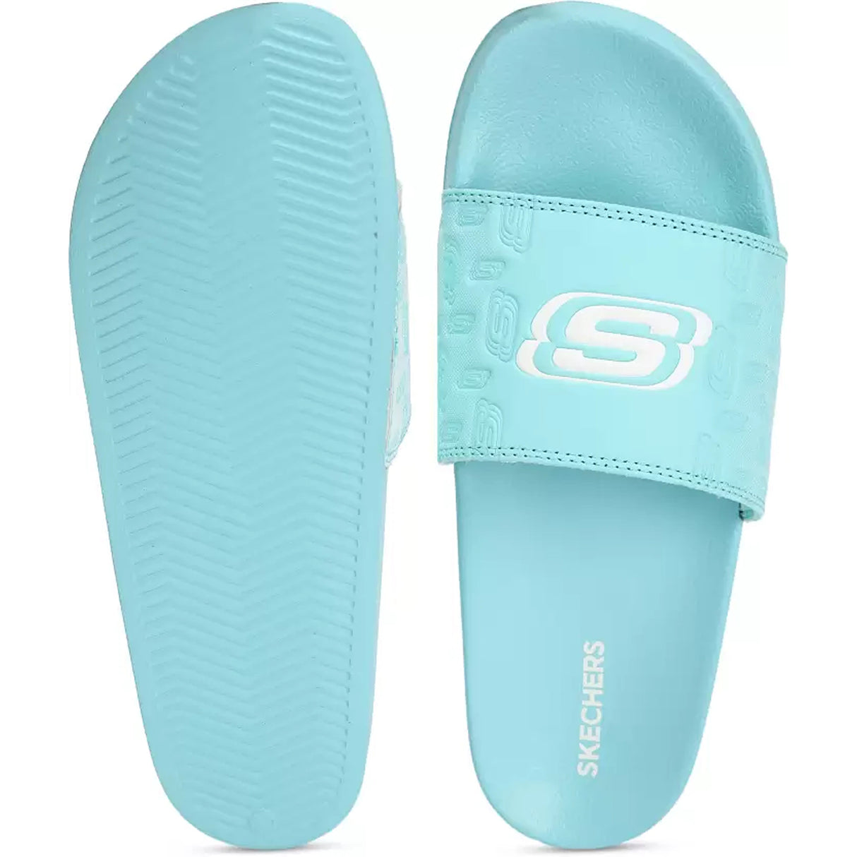 Skechers Women's Side Lines 2 Slipper8730052-TURQ