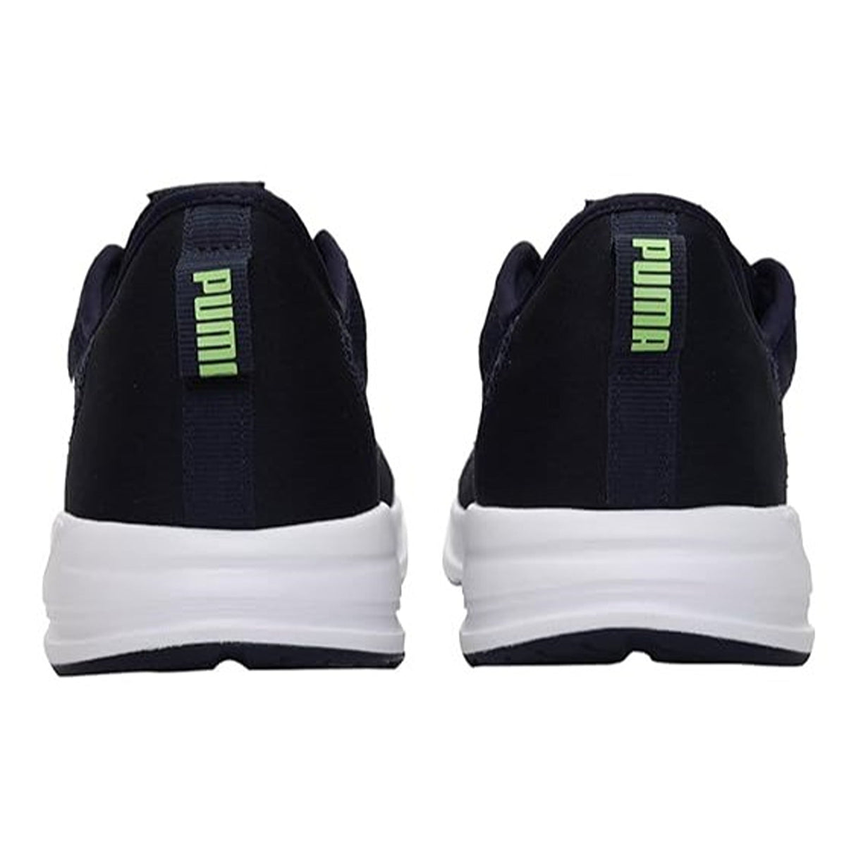 Puma Men's Accent Black-Lava Blast Running Shoe (19551507)