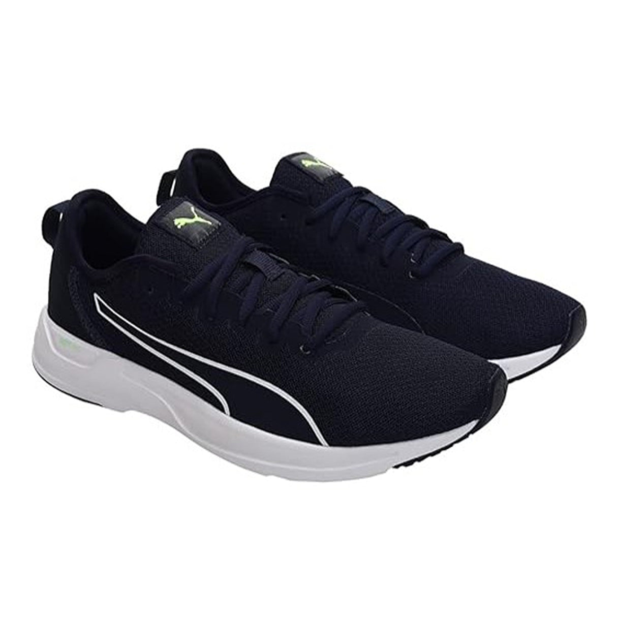 Puma Men's Accent Black-Lava Blast Running Shoe (19551507)
