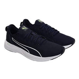 Puma Men's Accent Black-Lava Blast Running Shoe (19551507)