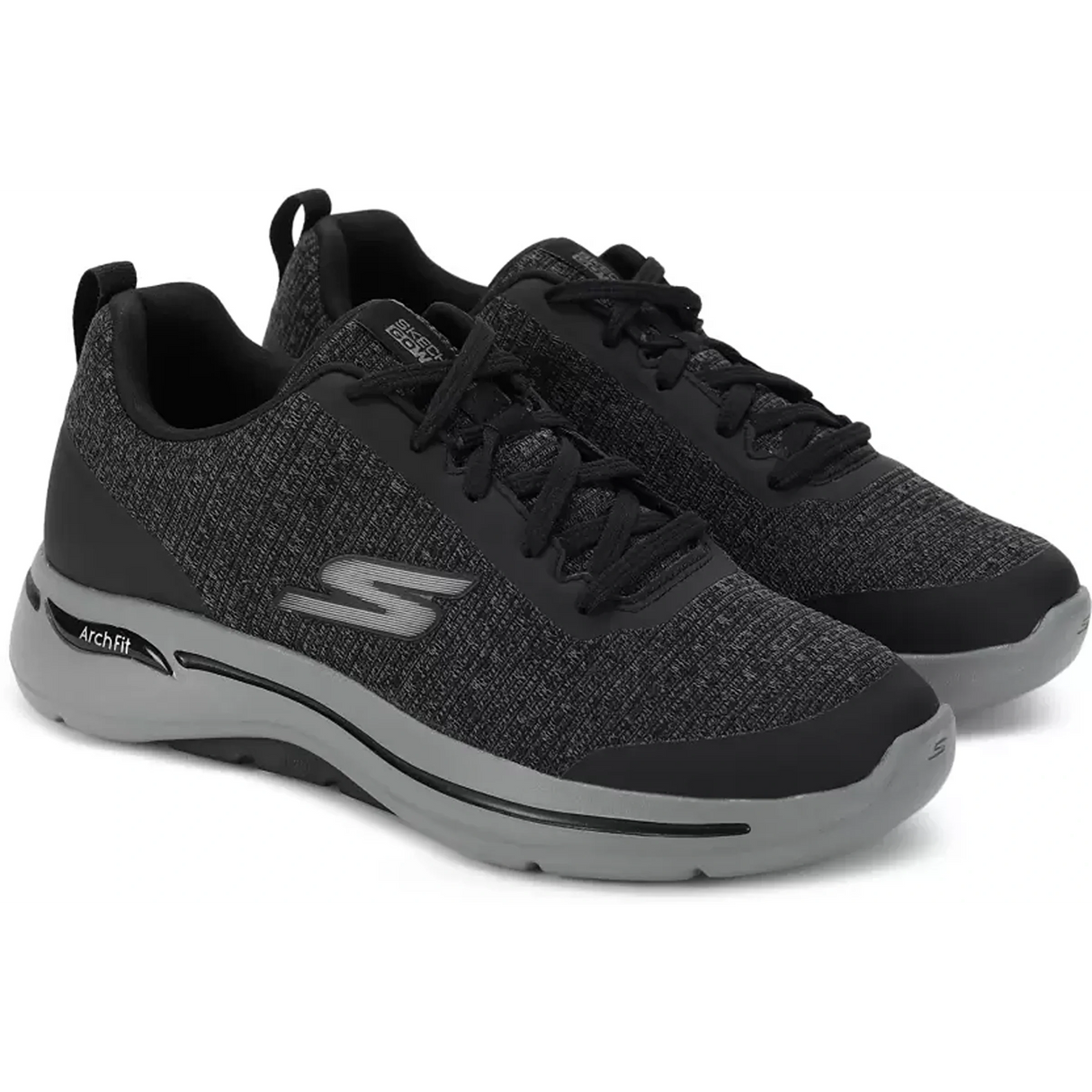 SKECHERS GO WALK ARCH FIT - O Walking Shoes For Men  (Black) (216184-BLK)