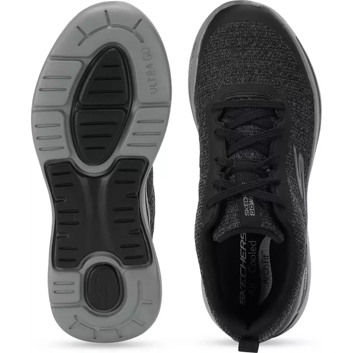SKECHERS GO WALK ARCH FIT - O Walking Shoes For Men  (Black) (216184-BLK)