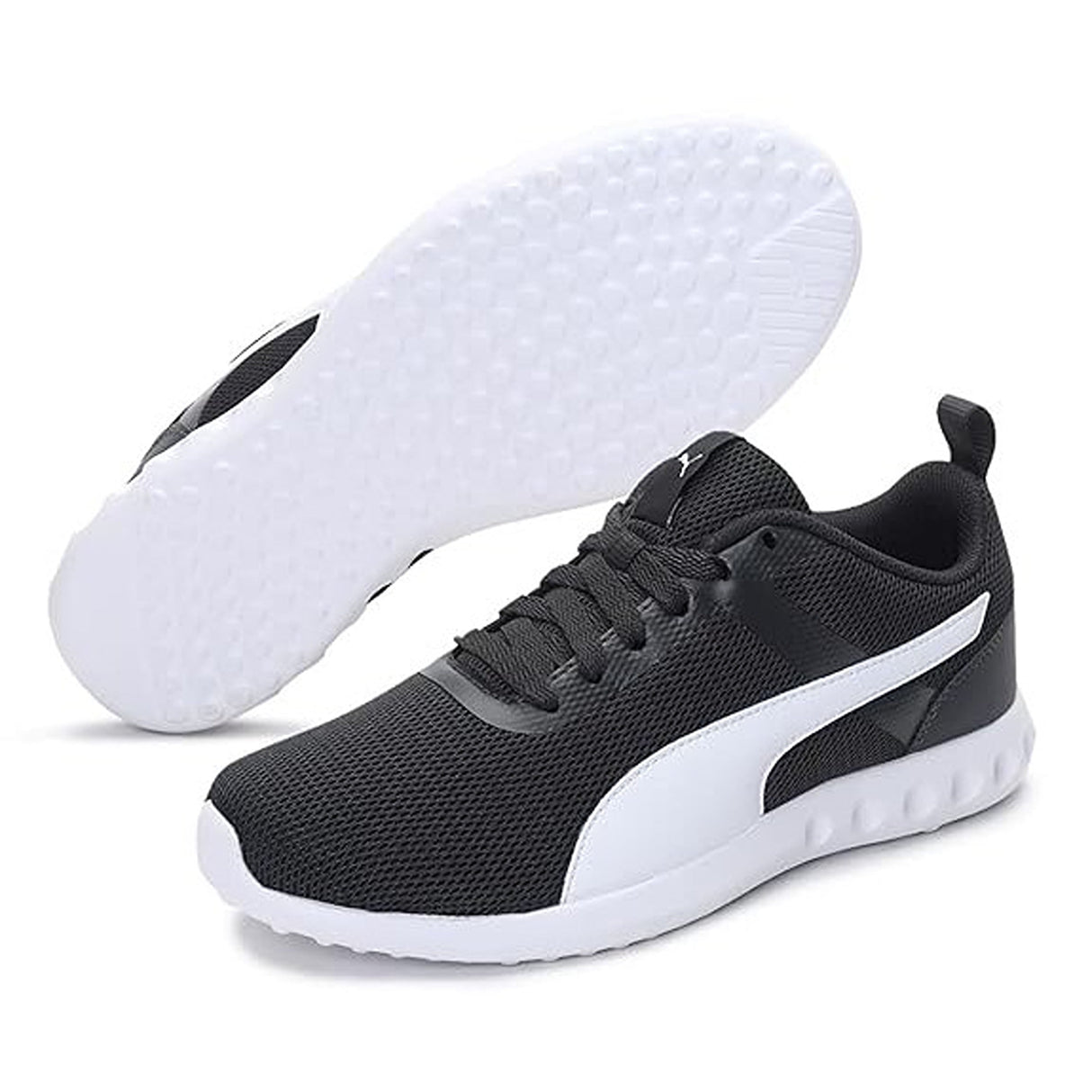Puma Womens Concave Plus Dark Shadow-White Running Shoe (19504303)