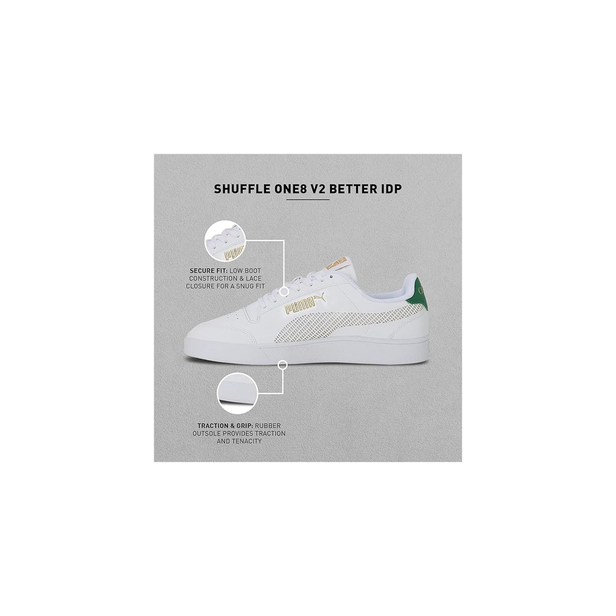 Puma Men's Shuffle One8 V2 Better Sneaker (38805401)