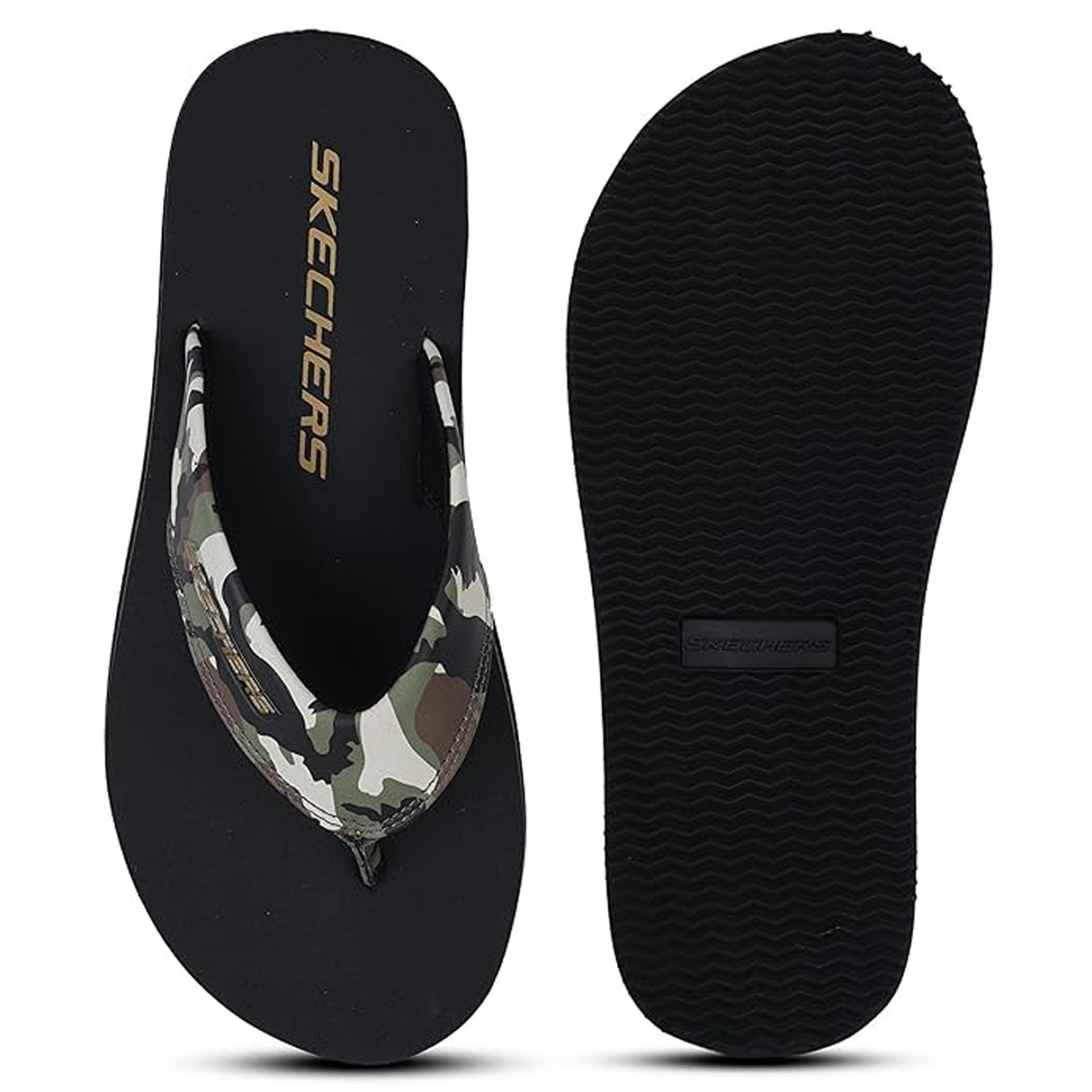 Skechers Men's Courtwald India Slipper (894203ID-CAMO)