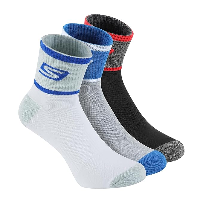 3PK MENS HALF TERRY ANKLE (S20077ID-MULT)