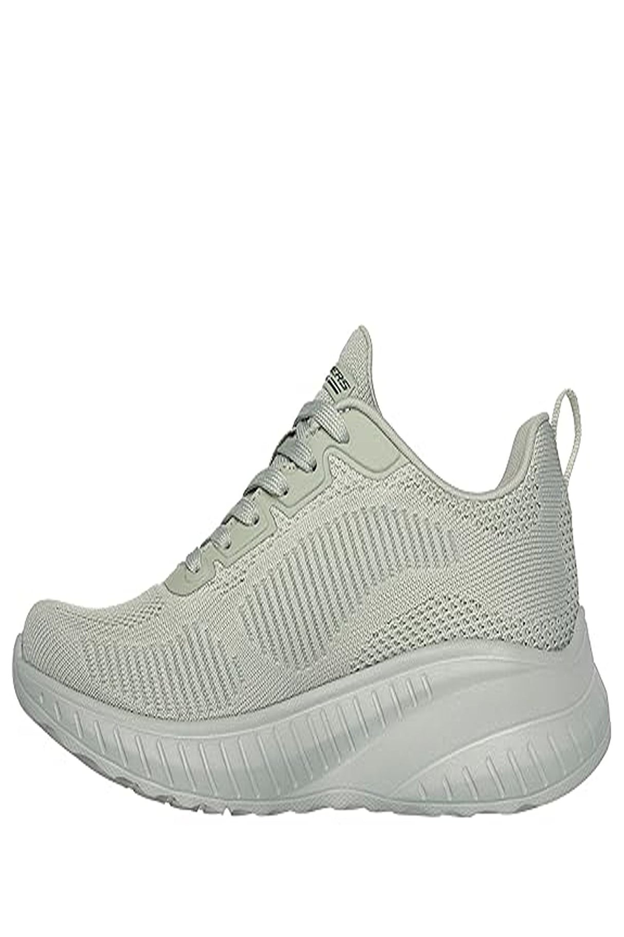 Skechers Women's BOBS SQUAD CHAOS-FACE OFF Casual Sneakers for (117209-SAGE)