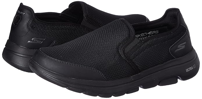 Skechers Go Walk 5- Quadplex Shoes for Men (216047-BBK)