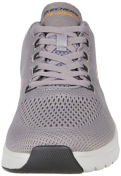 Skechers Ultra Groove - TEMPL Men's Shoes Grey Yellow (232032-GYYL)
