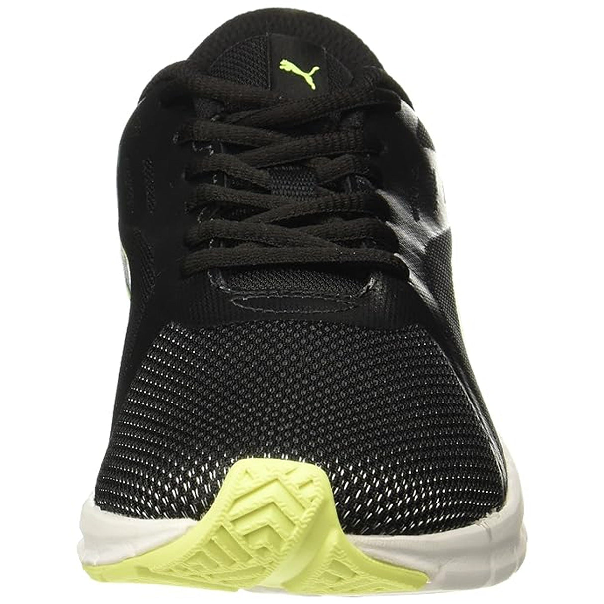 Puma Men's Black-Fizzy Yellow Running Shoes (36761201)