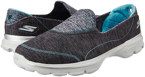 Skechers GO WALK 3-ELEVATE Women's Shoes (14055-Gray)
