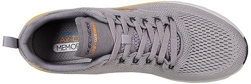 Skechers Ultra Groove - TEMPL Men's Shoes Grey Yellow (232032-GYYL)