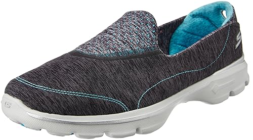 Skechers GO WALK 3-ELEVATE Women's Shoes (14055-Gray)