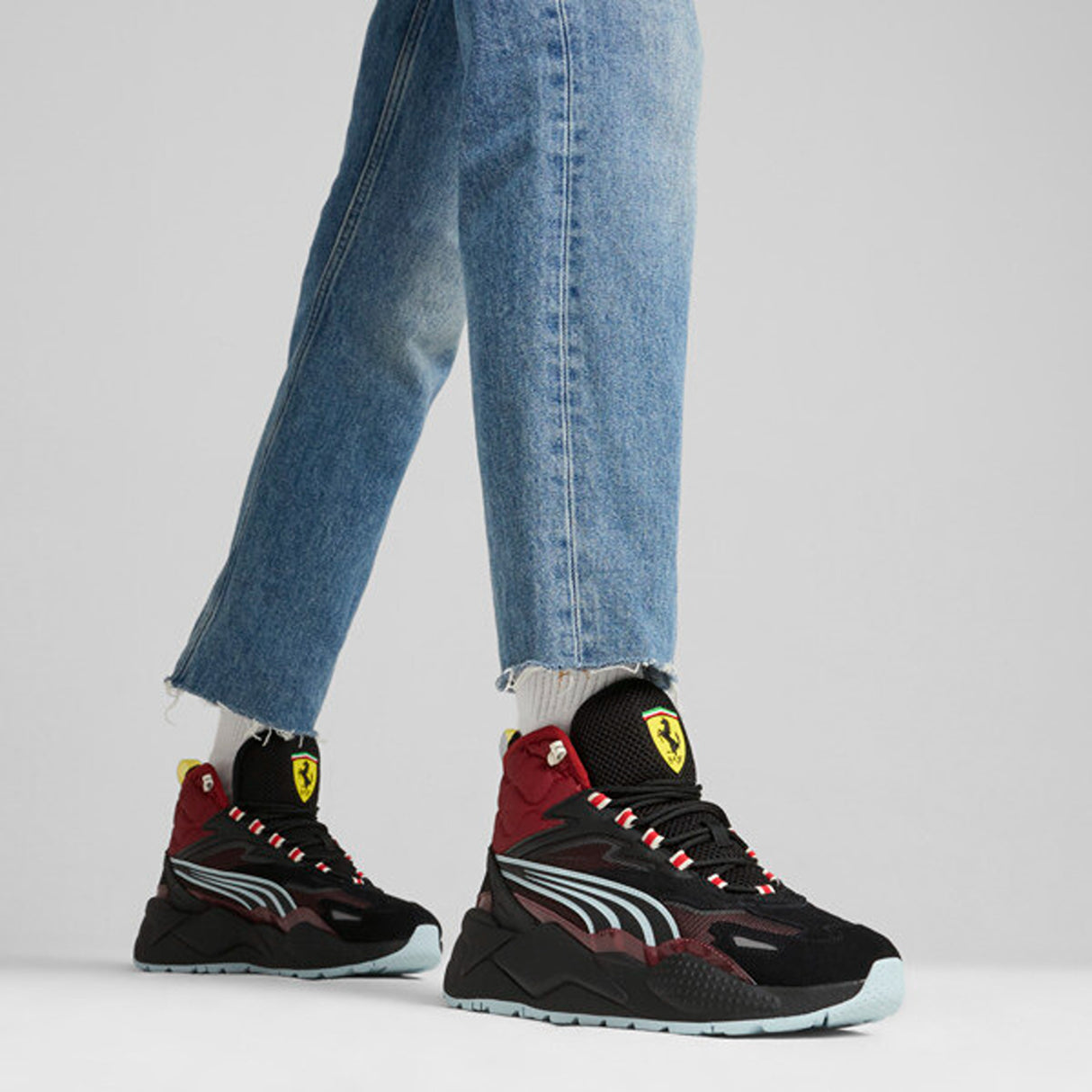 Puma Ferrari RS-X MID Black Sneaker(30795903)