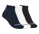 3pk Mens Half Terry Low Cut (S20069ID-WBKB)